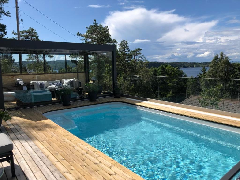 Leilighet I Sorlandshus I Son - Sjoutsikt - Naer Son Spa Экстерьер фото